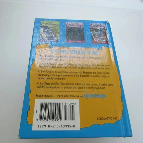R.L. Stine GOOSEBUMPS Reader Beware Monster Editio - Picture 4 of 8